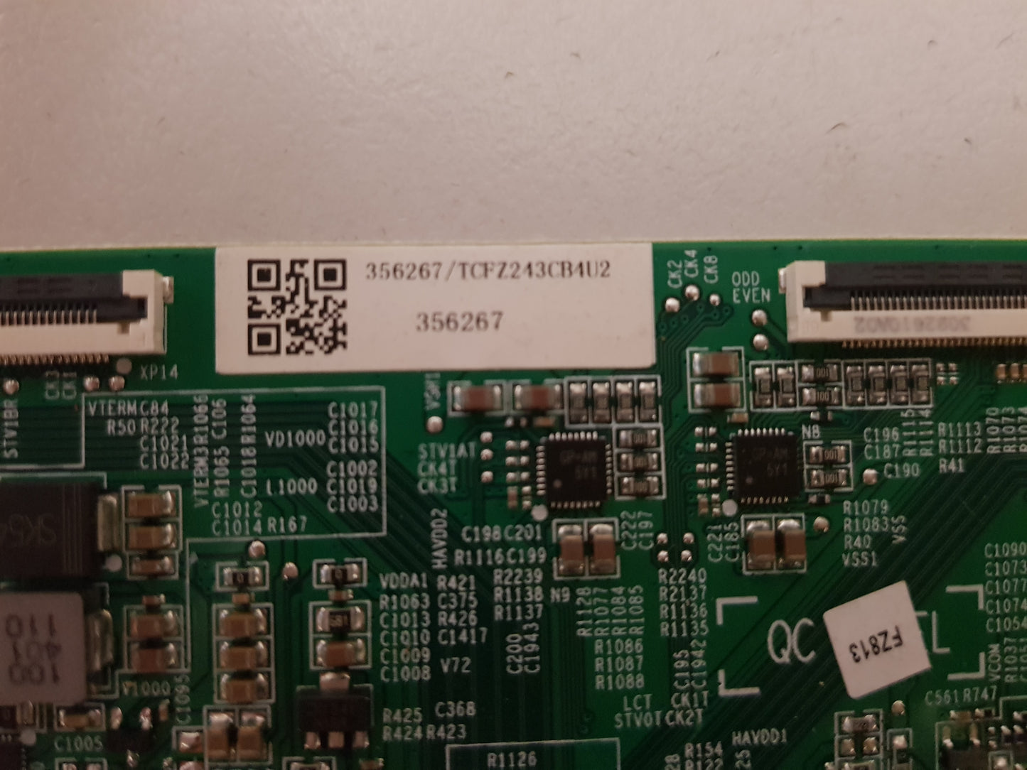HISENSE 75U7NAU T-CON BOARD 356267 RSAG7.820.12847/ROH