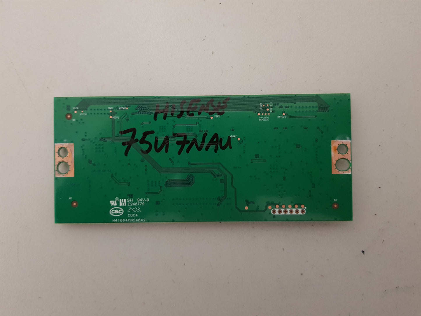 HISENSE 75U7NAU T-CON BOARD 356267 RSAG7.820.12847/ROH