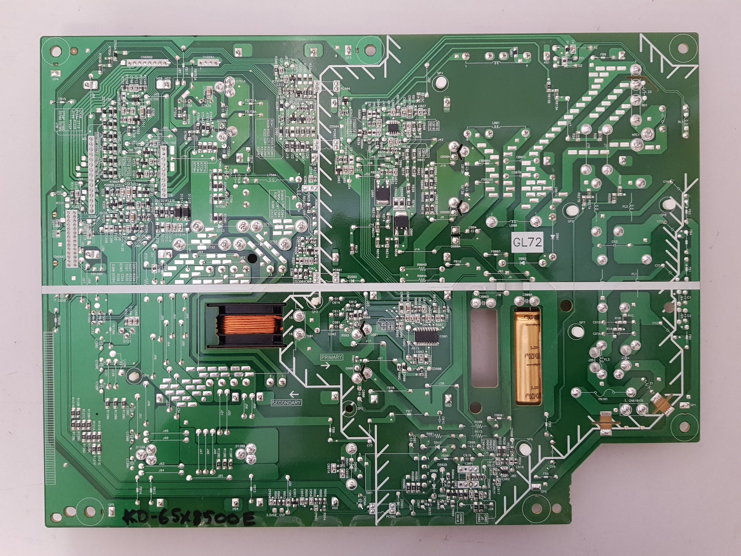 SONY KD- 65X8500E POWER SUPPLY BOARD GL72 APDP-225A1 147468511 2955037103