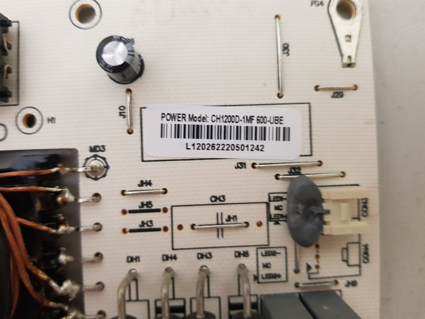 KOGAN KALED65XU9220STA POWER BOARD CH1180D-2MF 600-UBE CH1200D-1MF 600-UBE