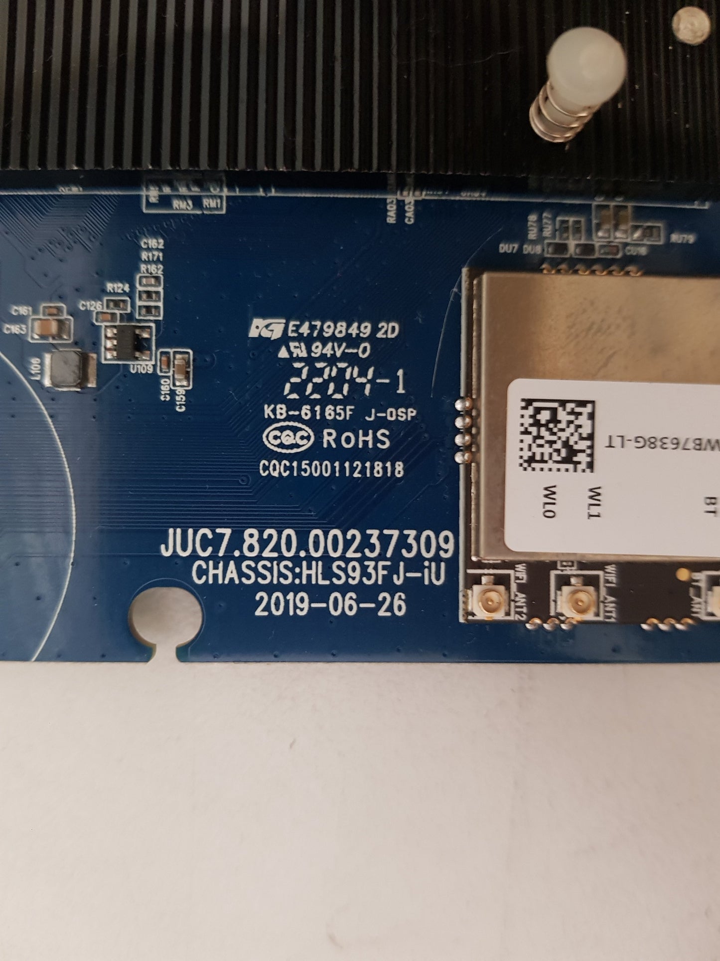 KOGAN KALED65XU9220STA MAIN BOARD JUC7.820.00237309