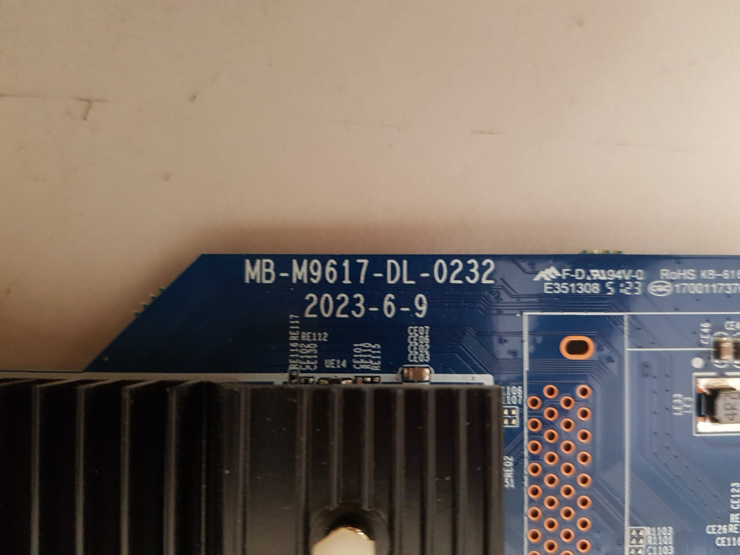 KOGAN KAQL85XQ98GSTA MAIN BOARD MB-M9617-DL-0232