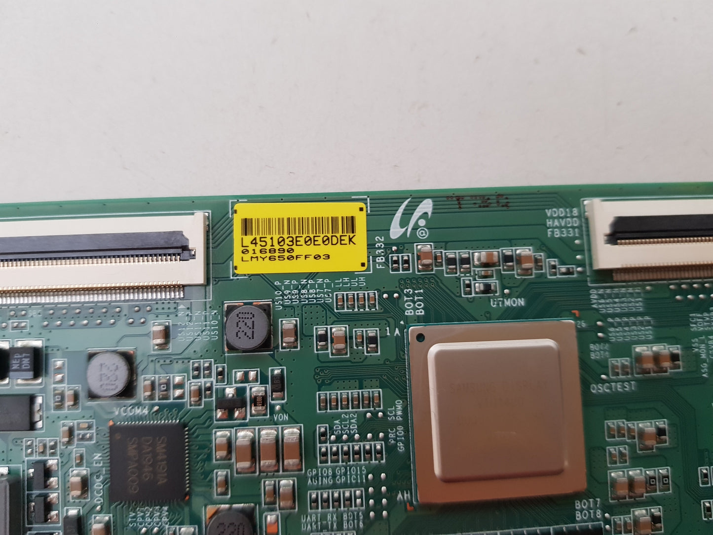SONY KD 65X9000H T-CON BOARD 20Y_S65JU22MQV0.1