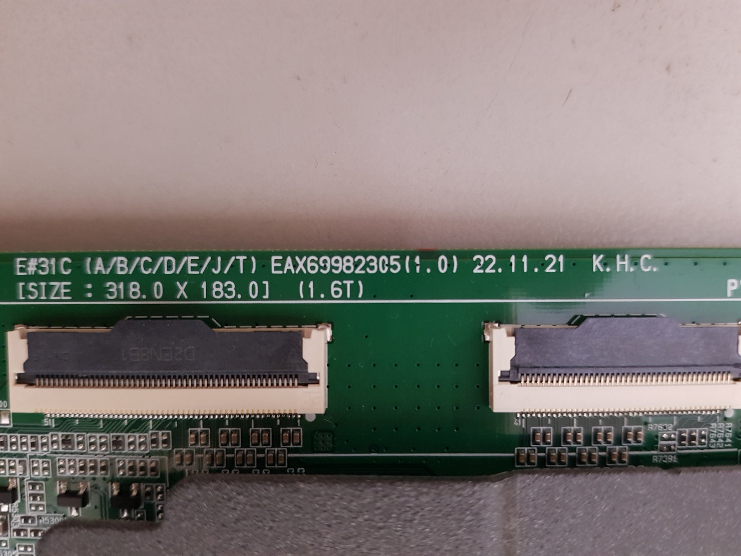LG OLED 65C3PSA .AAUQLJD MAIN BOARD EAX69982305 1.0 67479532