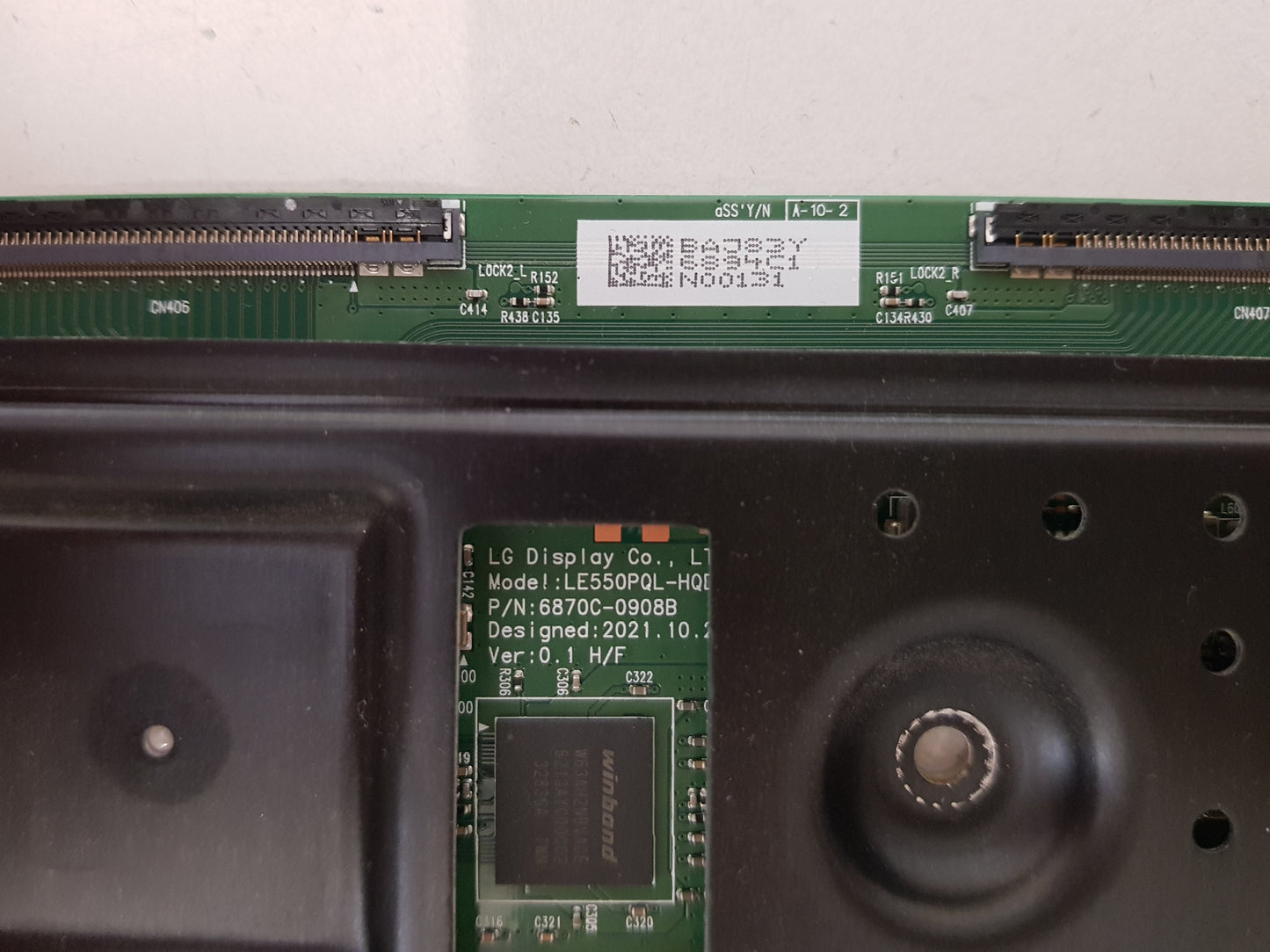 LG OLED 65C3PSA .AAUQLJD T-CON BOARD 6870C-0908B 6871L-6894C
