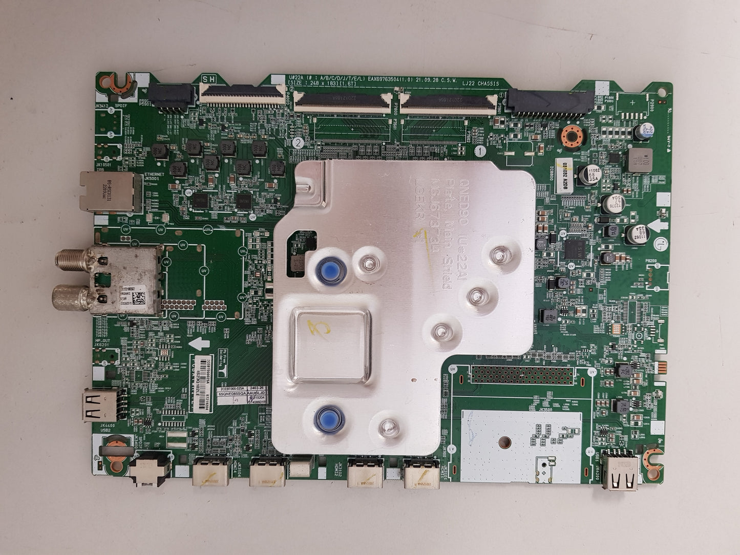LG 65QNED85SQA .AAUGLJD MAIN BOARD EAX69763504 1.0 67219204