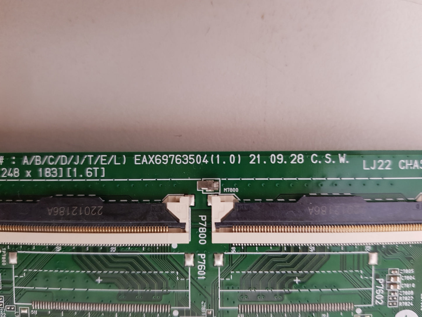LG 65QNED85SQA .AAUGLJD MAIN BOARD EAX69763504 1.0 67219204