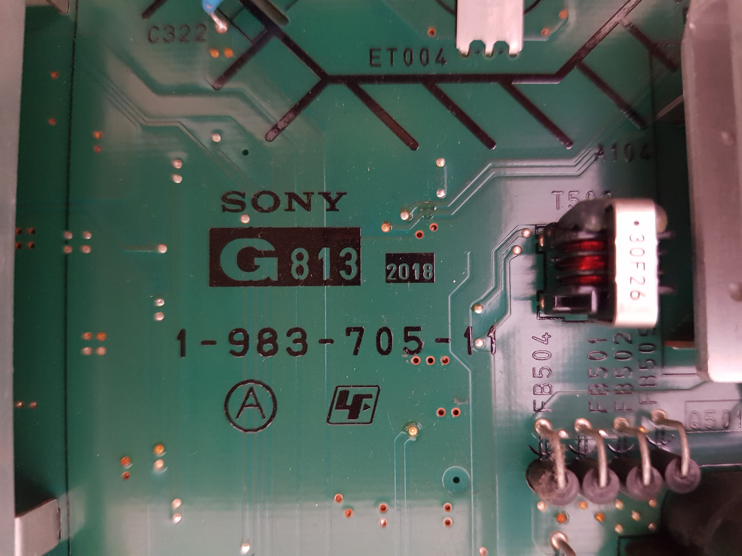 SONY KD- 65A9F POWER SUPPLY BOARD G813 APS-423 1-983-705-11 147471811