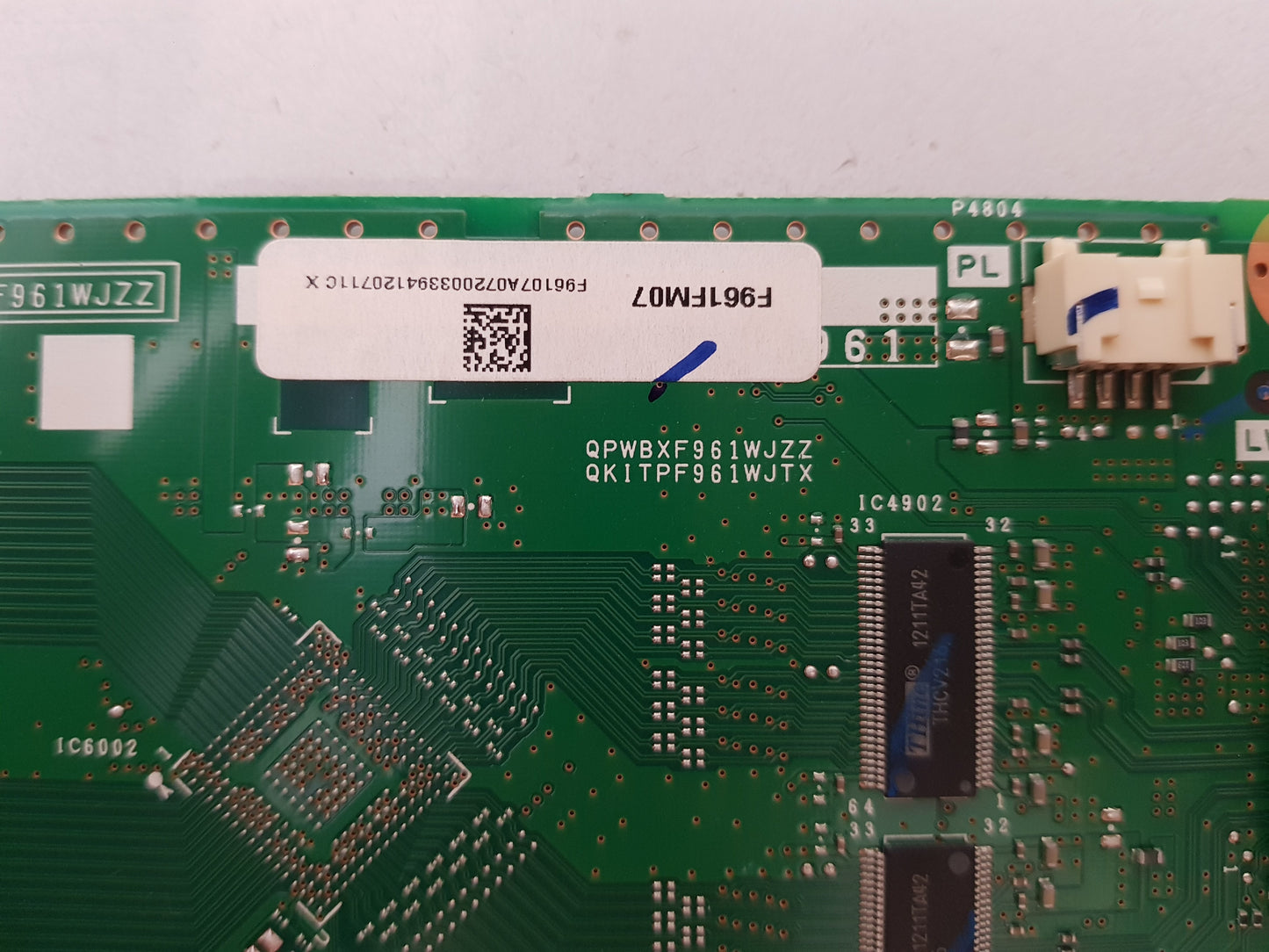 SHARP LC-80LE940X T-CON BOARD QPWBXF961WJZZ QKITPF961WJTX DUNTKF961WE07