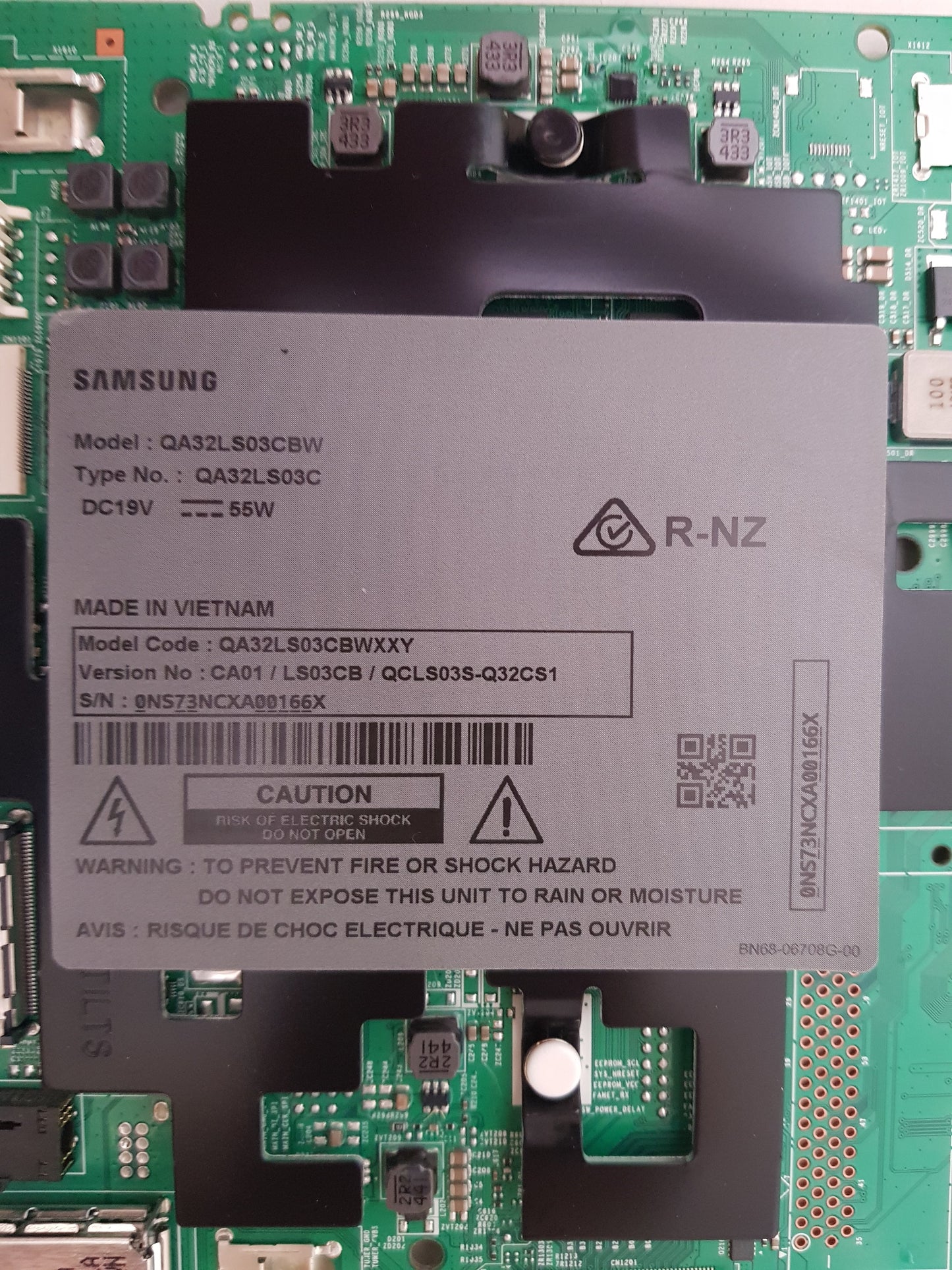 SAMSUNG QA32LS03CB WXXY (VER CA01) MAIN BOARD BN94-18037S