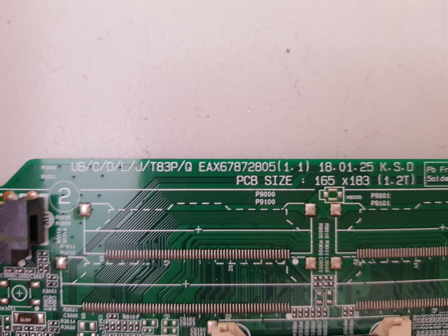 LG 65UK6540PTD .AAUWLJD MAIN BOARD EAX67872805 1.1 EBR86173001 65199402