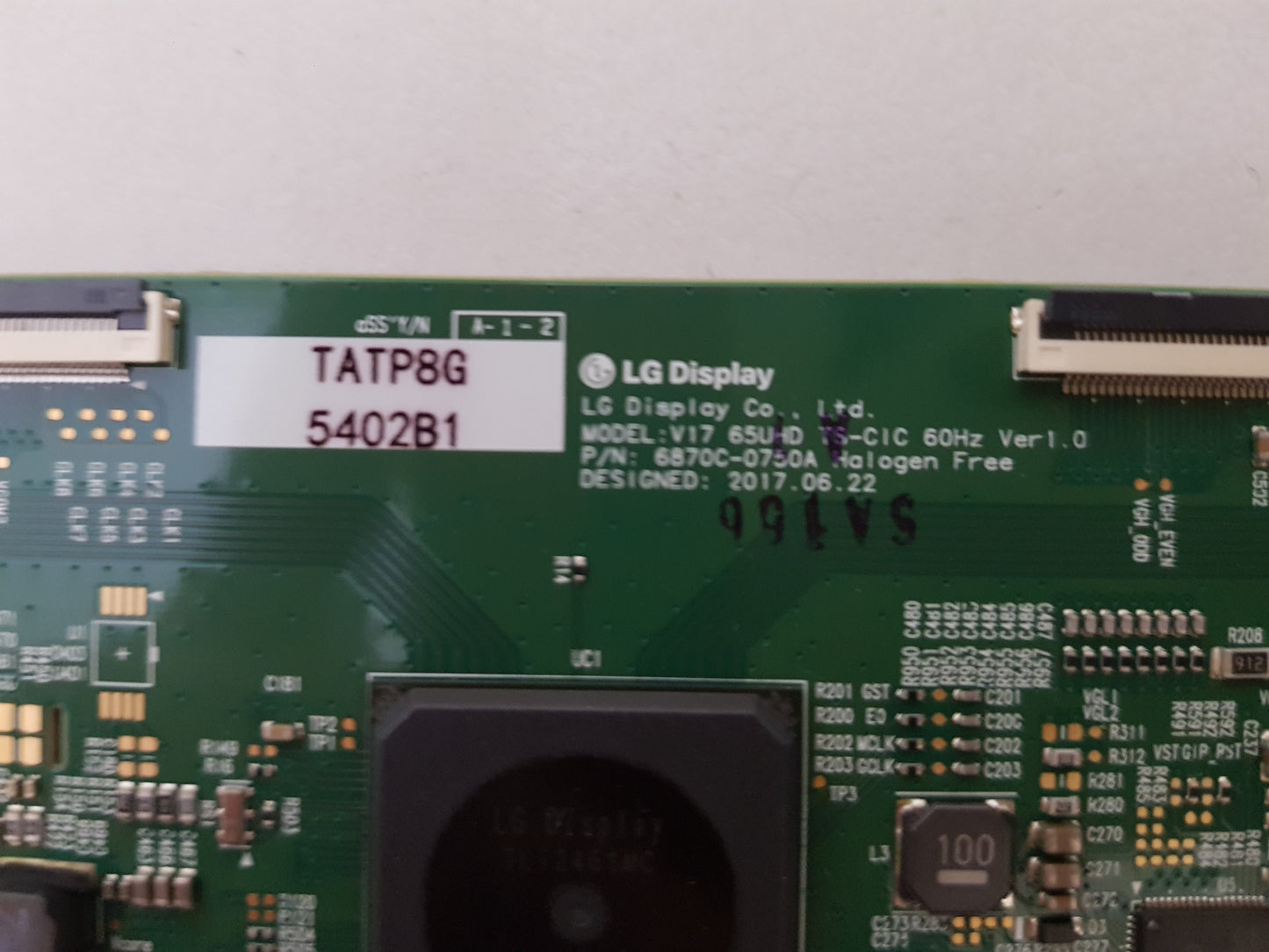 LG 65UK6540 T-CON BOARD 6871L-5402B 6870C-0750A
