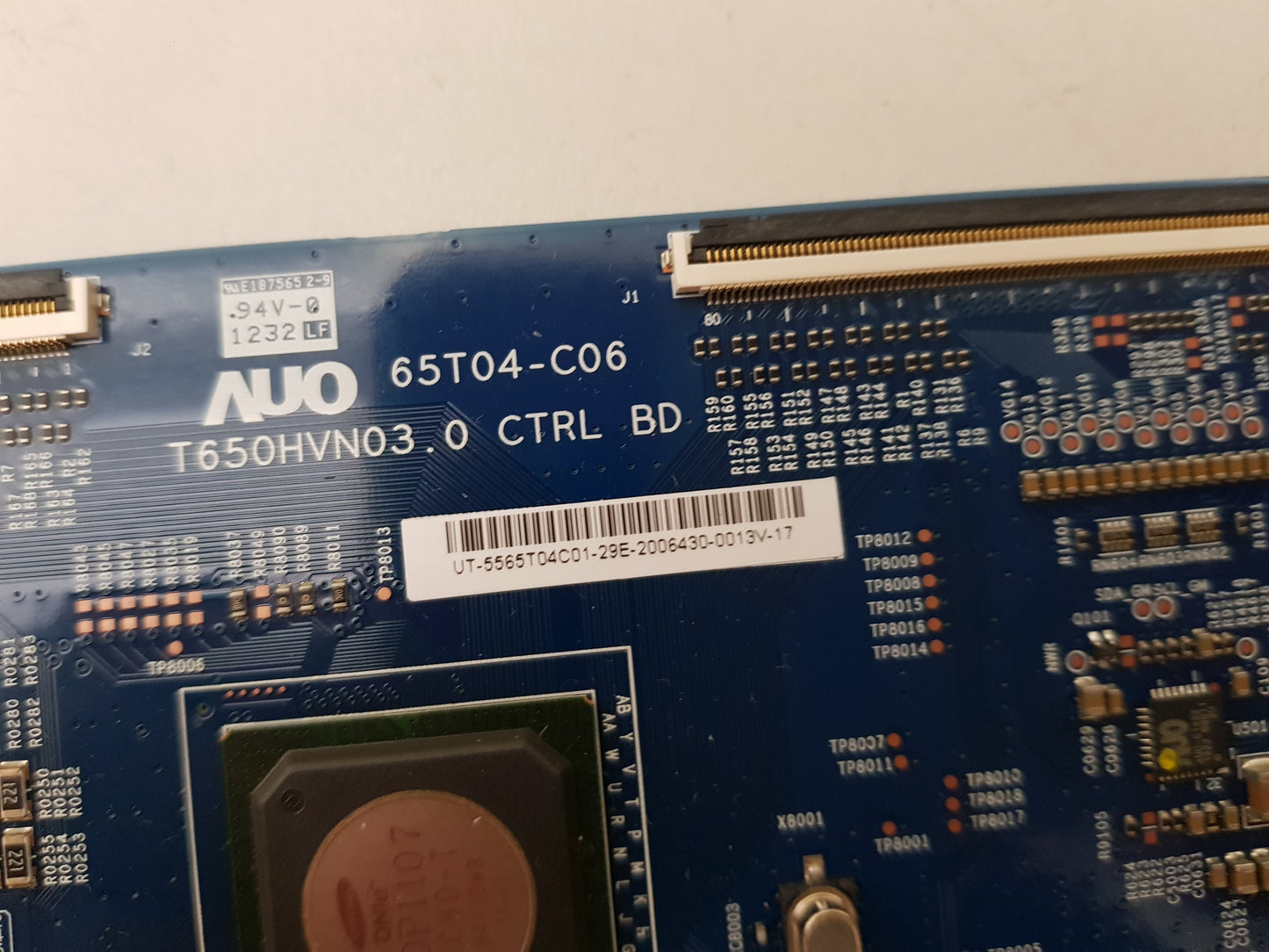 SAMSUNG UA65ES8000 (VER-AH01) T-CON BOARD T650HVN03.0 UT-5565T04C01