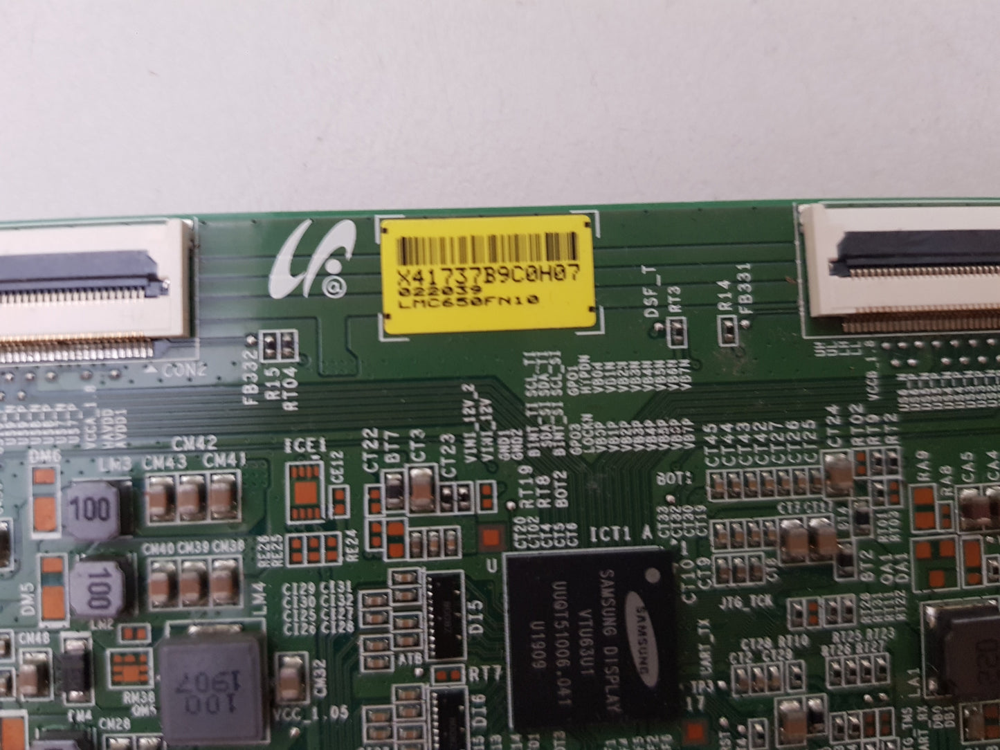 TCL 65X7 T-CON BOARD LMC650FN10 18Y_RAHU11P2TA4V0.0