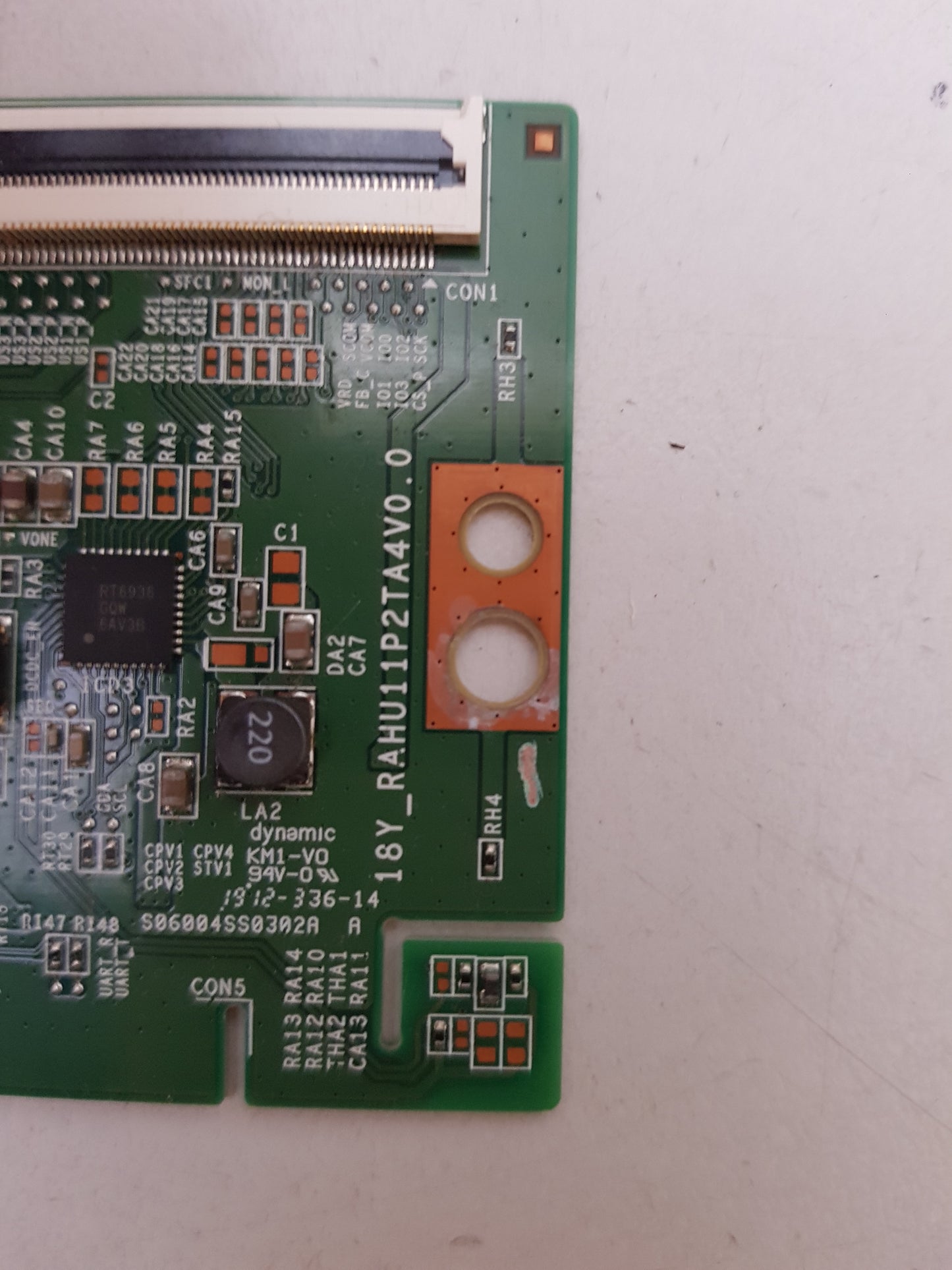 TCL 65X7 T-CON BOARD LMC650FN10 18Y_RAHU11P2TA4V0.0