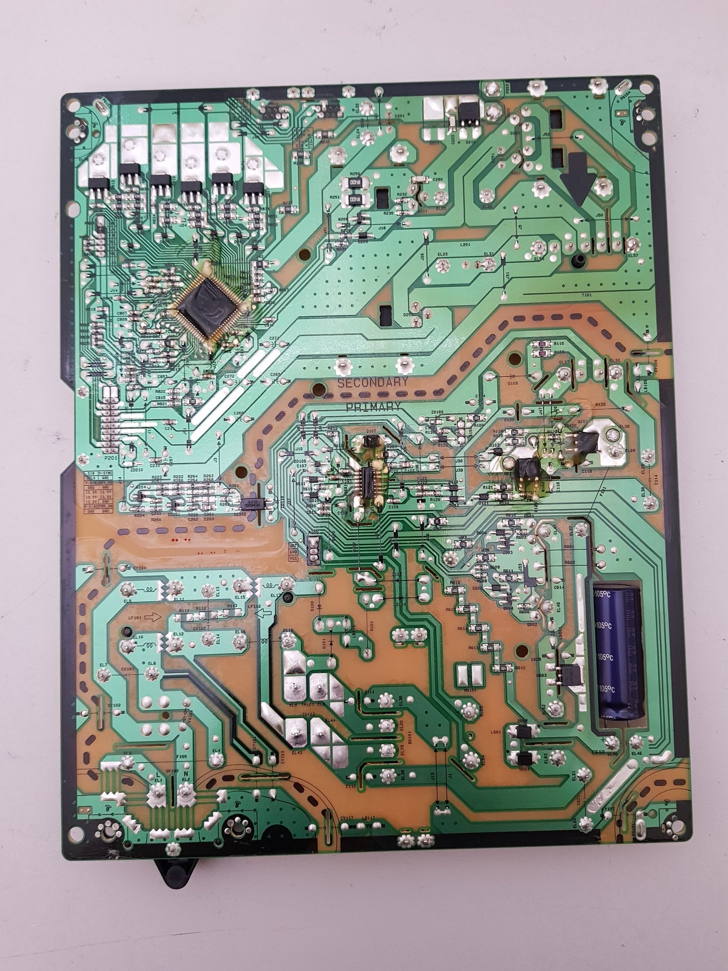LG 65UK6540PTD POWER SUPPLY BOARD LGP6065L-17UL6 EAY64470301 EAX67206901 (1.5)