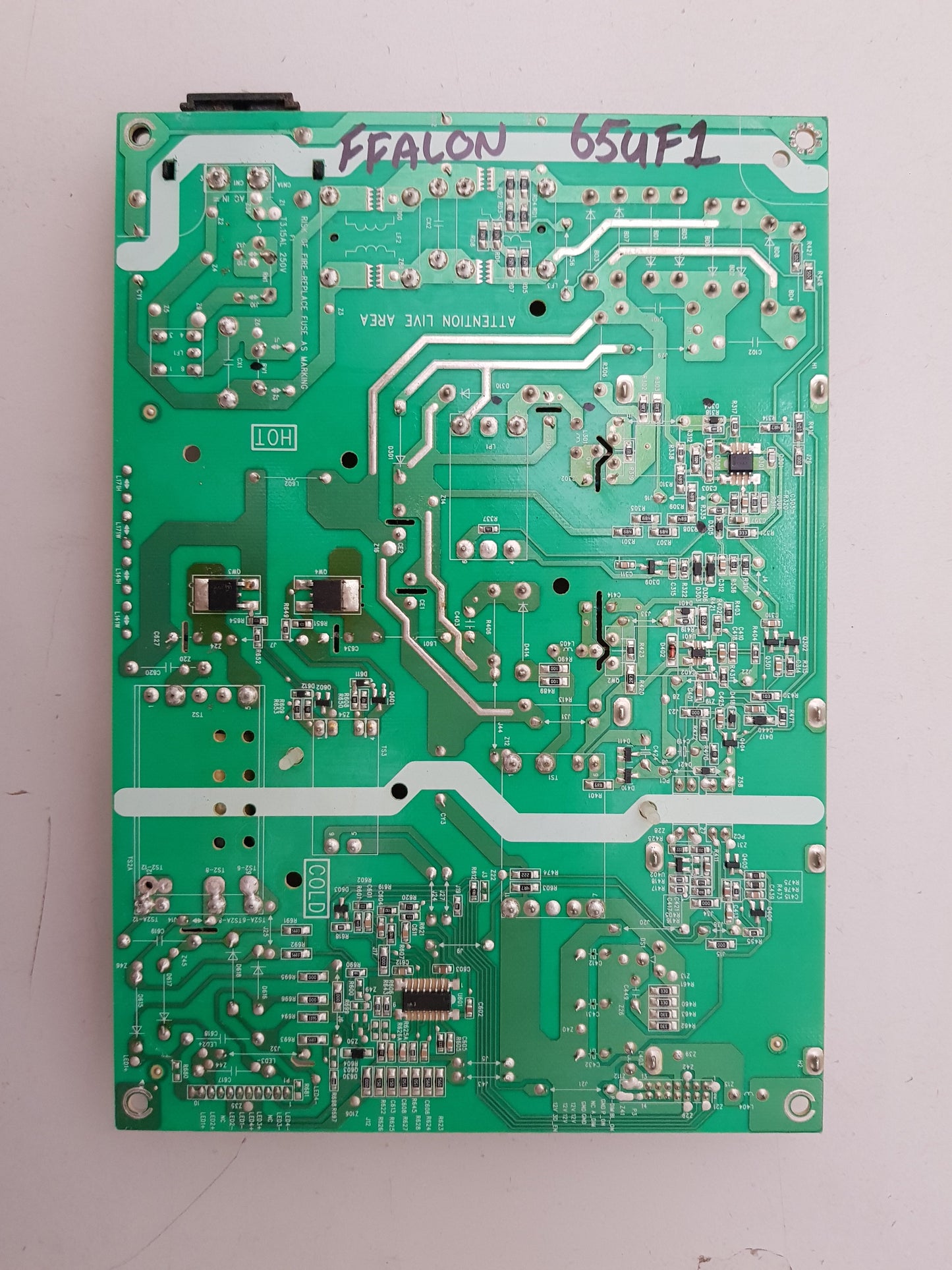 FFALCON 65UF1 POWER SUPPLY BOARD 08-L171WD2-PW200AA 40-L141W4-PWC1CG