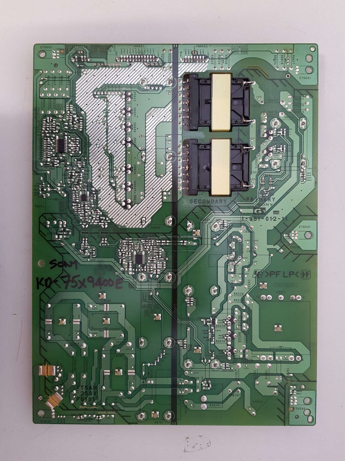 SONY KD- 75X9400E POWER SUPPLY BOARD G3 1-981-12-11 APS-402 147465111