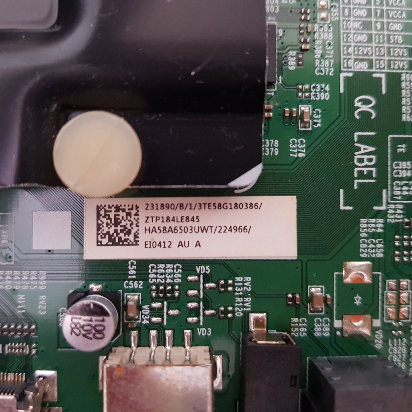 HISENSE 58P5 MAIN BOARD RSAG7.820.7970 231890 224966 HA58A6503UWT