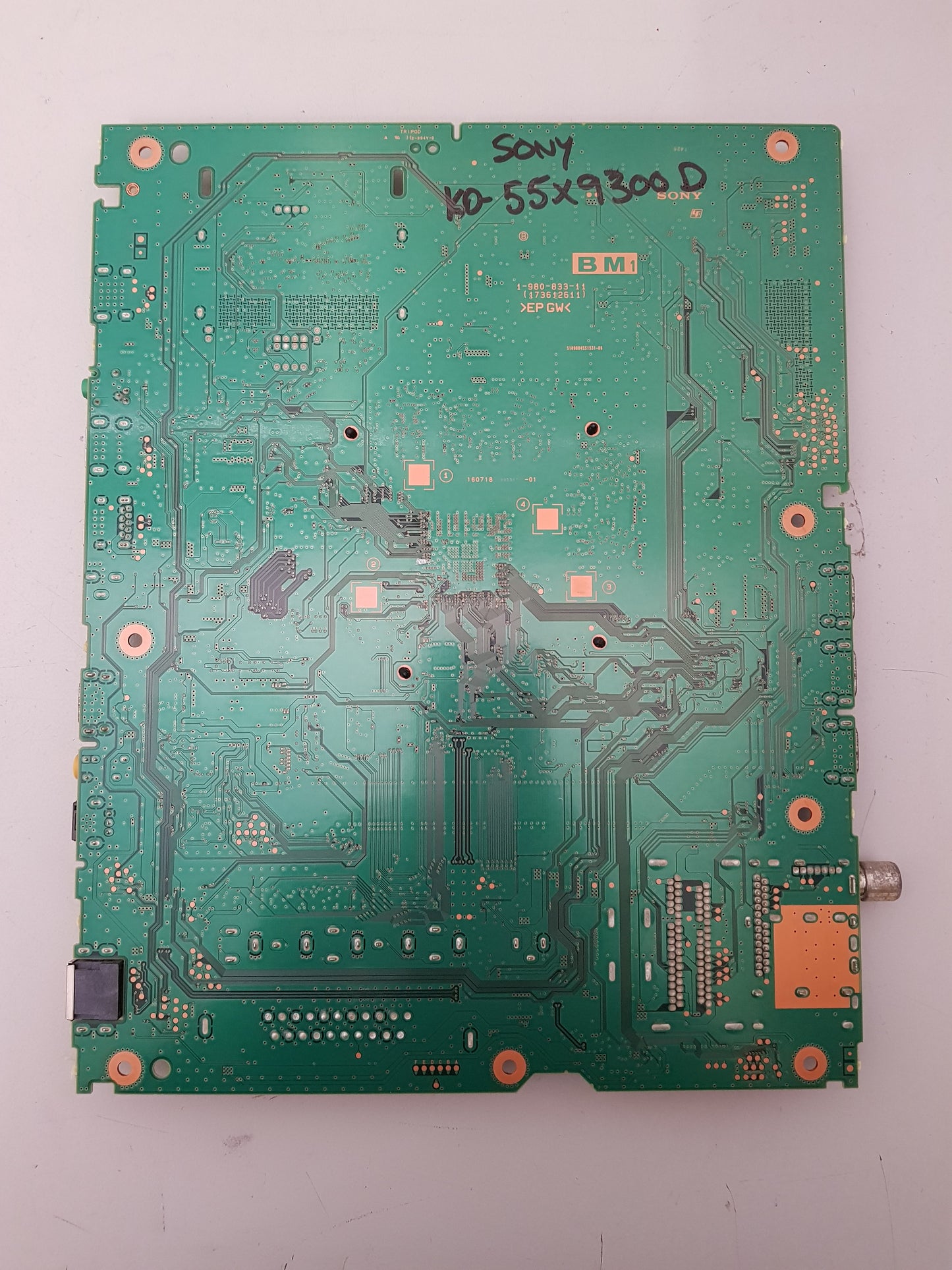 SONY KD- 55X9300D MAIN BOARD 1-980-833-11 A2094336A