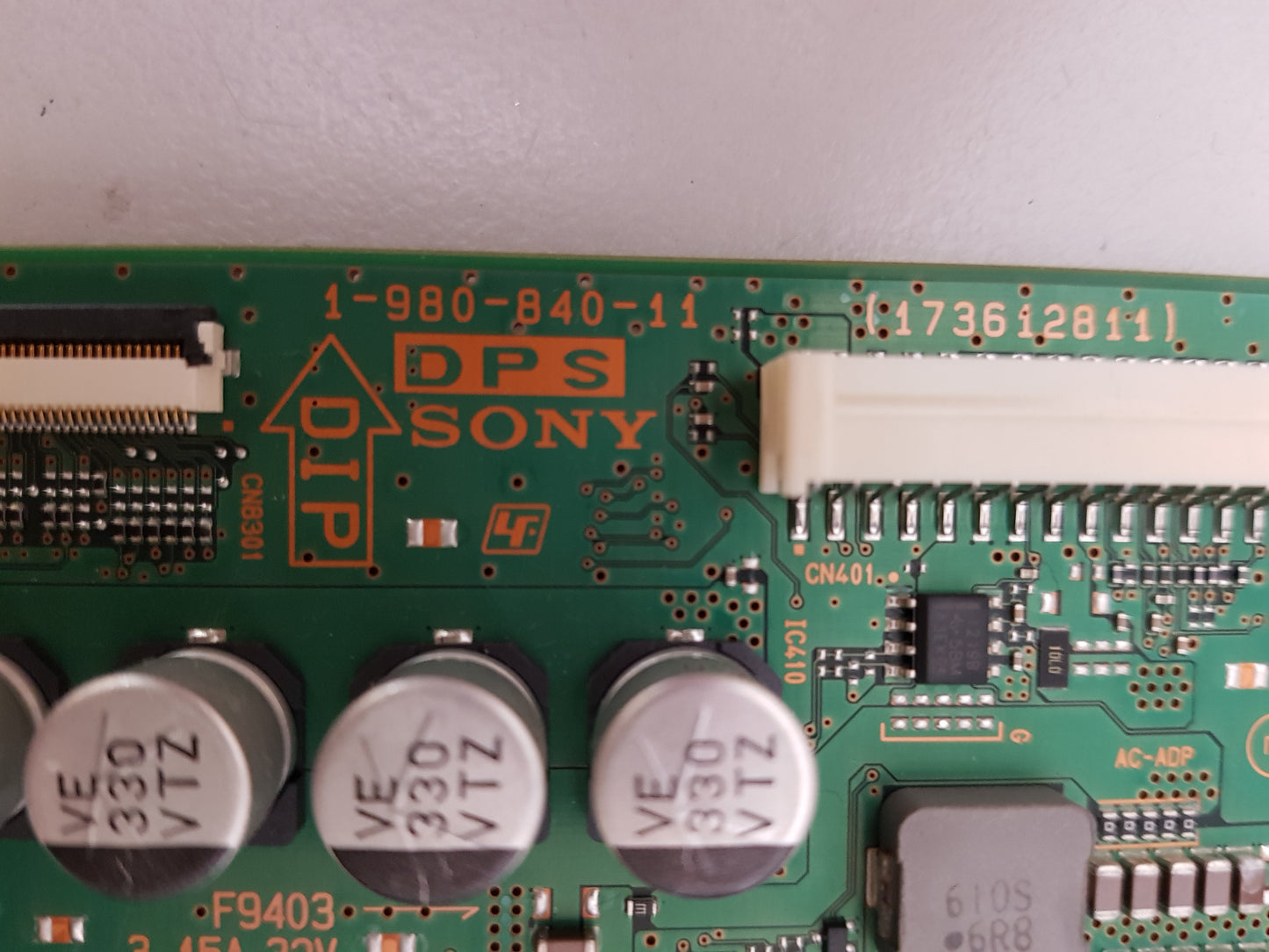 SONY KD- 65X9300D DPS BOARD 1-980-840-11 A2094368A