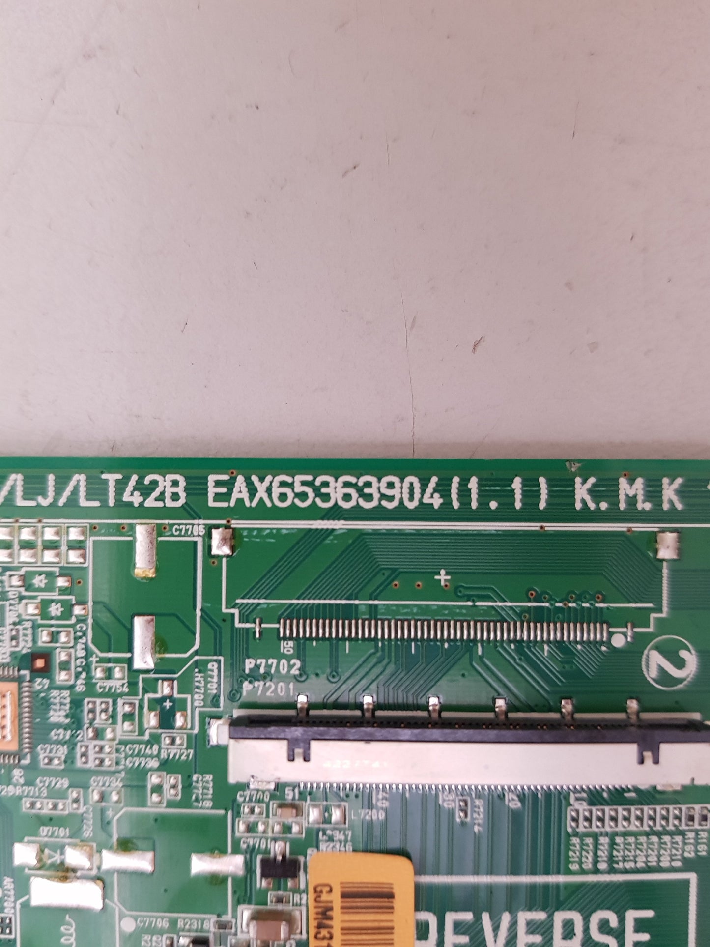 LG 60LB6500 -TA.AAUWLH MAIN BOARD EAX65363904 1.1 EBT62943520 62305511