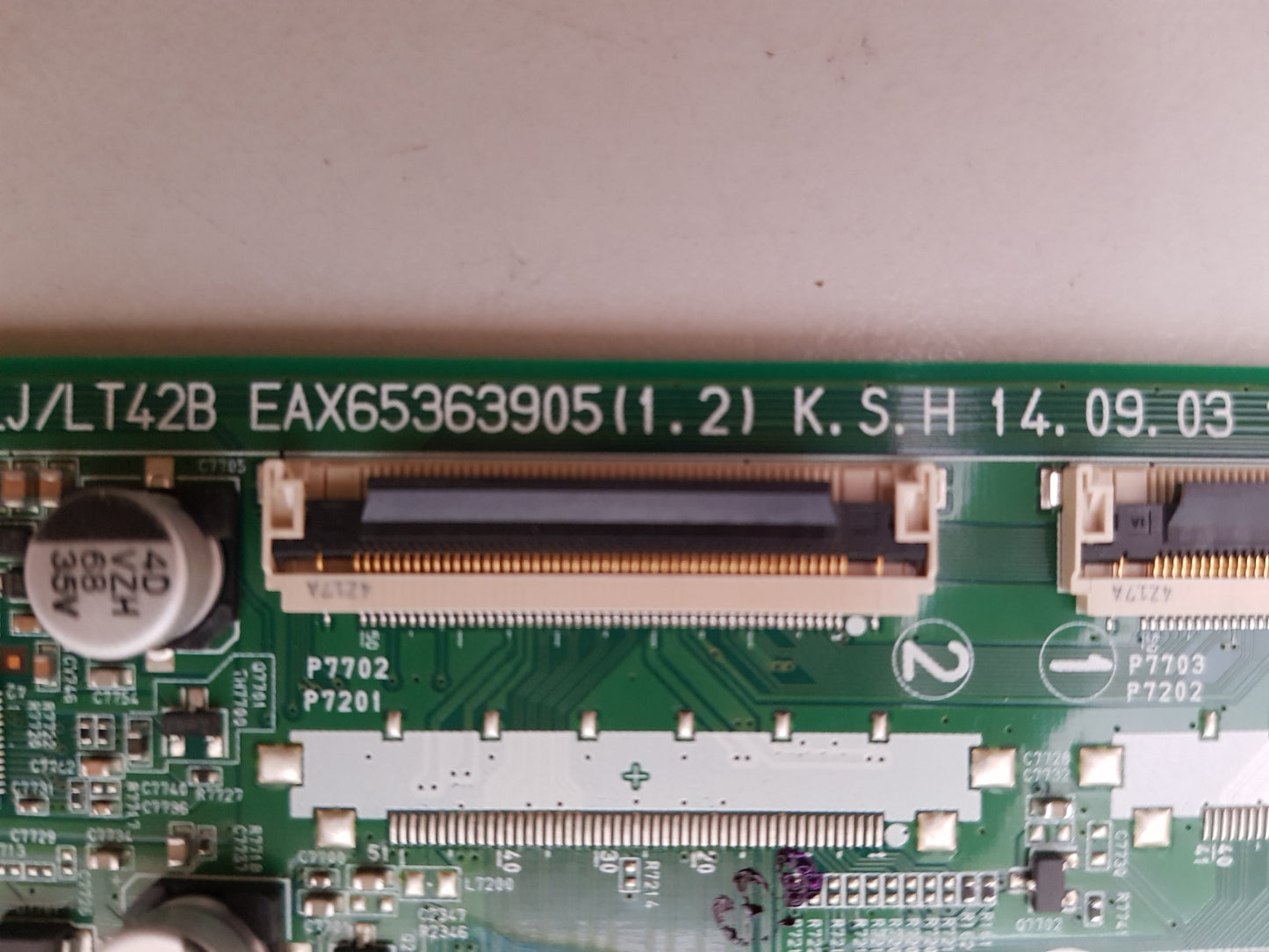 LG 55LB6500 -TH.AAUWLH MAIN BOARD EBT63013720 62305516 EAX65363904 1.2