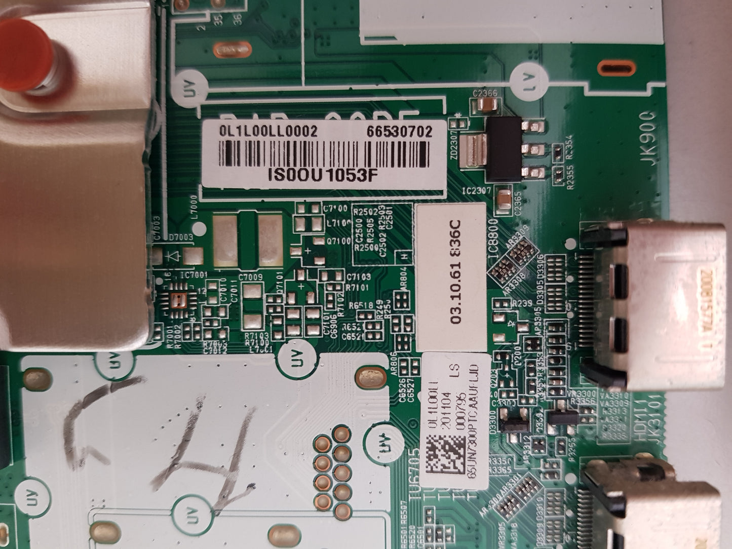LG 65UN7300 PTC. MAIN BOARD EAX69083603 1.0 66530702