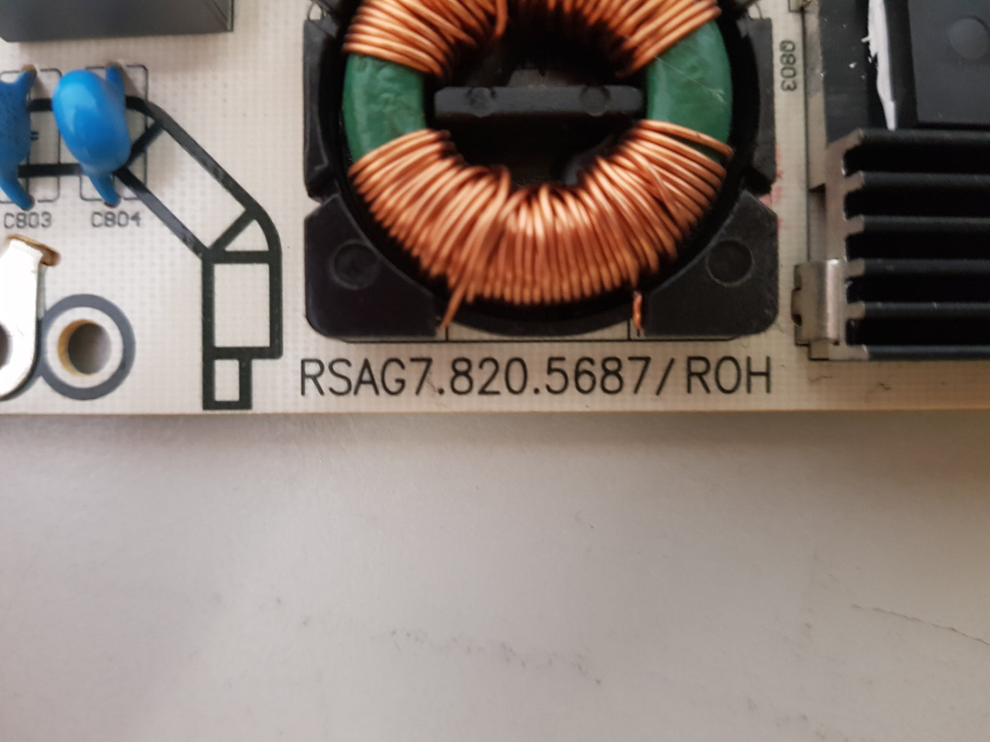 HISENSE 50K321UW POWER SUPPLY BOARD RSAG7.820.56877 HLL-4855WT 174614