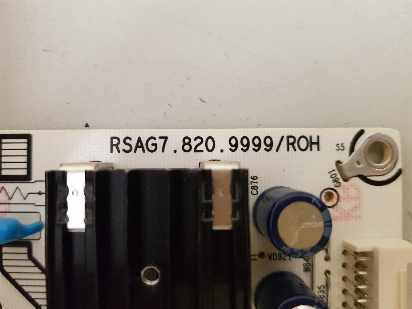 HISENSE 43A7KAU POWER SUPPLY BOARD RSAG7.820.9999 HLL-9999WM 316892