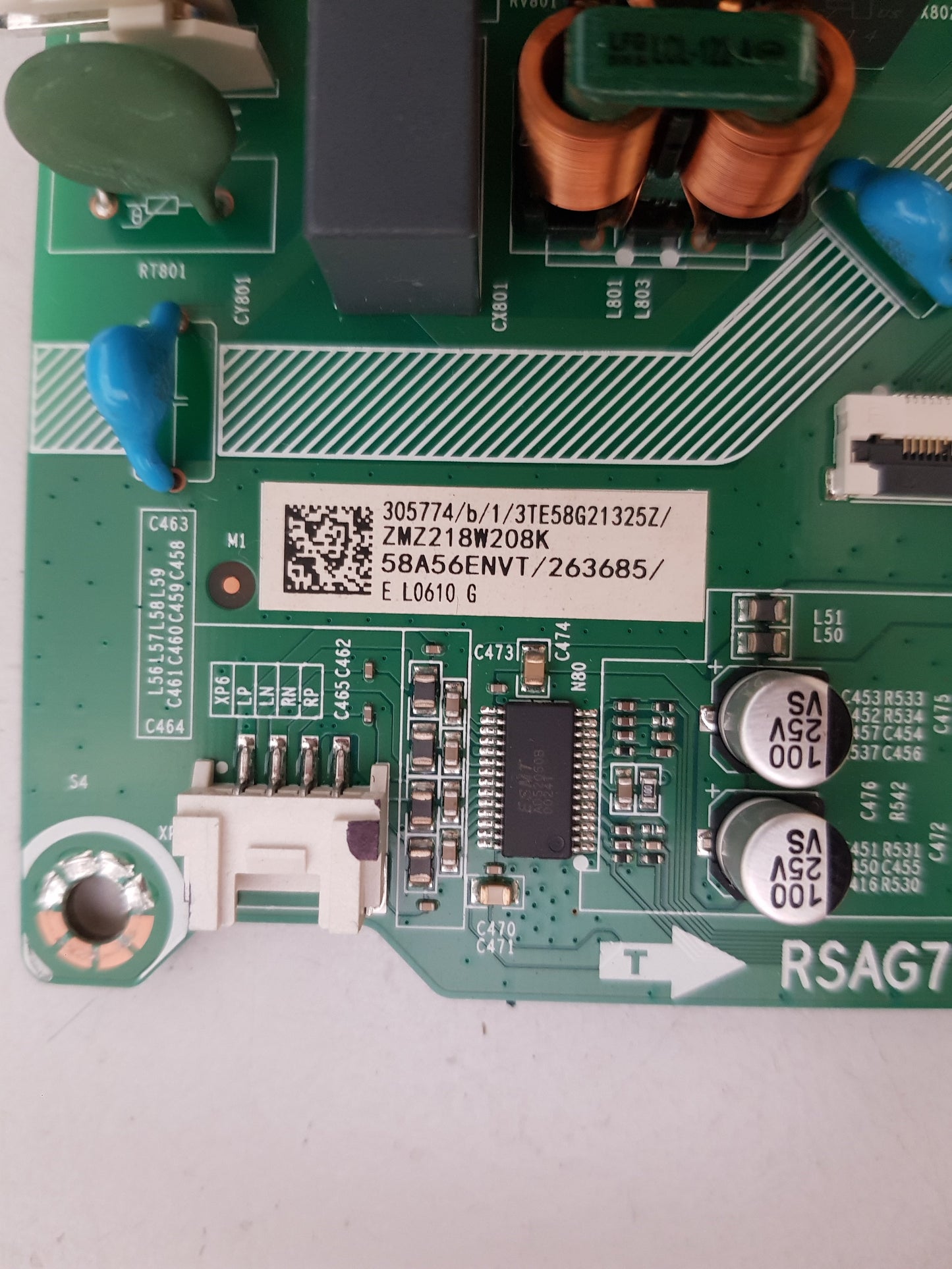 HISENSE 58A6G MAIN BOARD RSAG7.820.9746 305774 263685 58A56ENVT