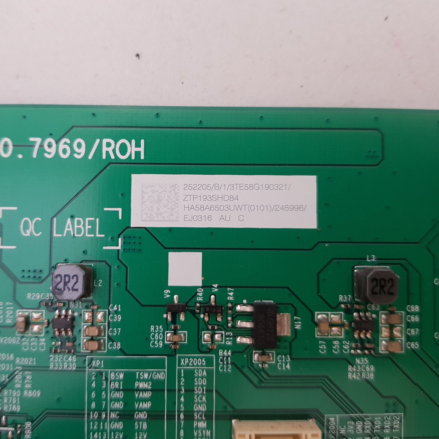 HISENSE 58R5 MAIN BOARD RSAG7.820.7969 HA58A6503UWT