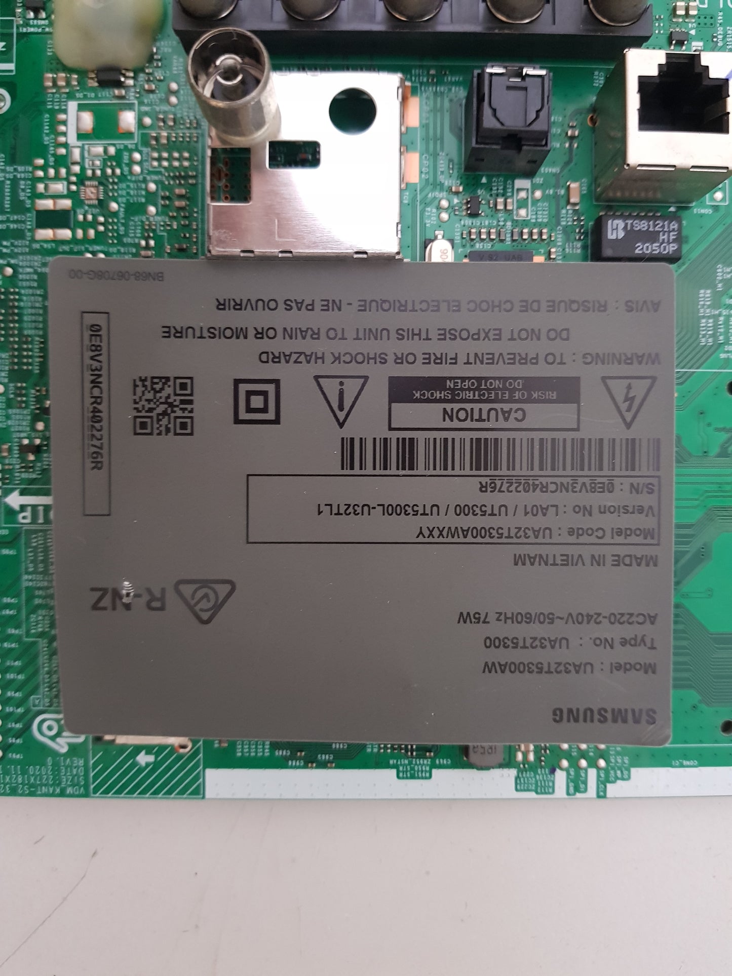 SAMSUNG UA32T5300A WXXY (VER LA01) MAIN BOARD BN96-52604S