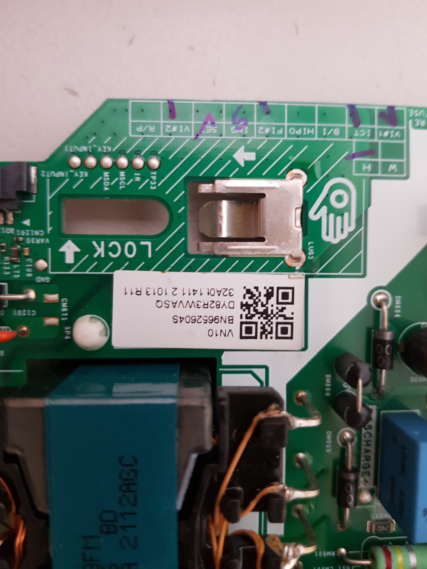 SAMSUNG UA32T5300A WXXY (VER LA01) MAIN BOARD BN96-52604S
