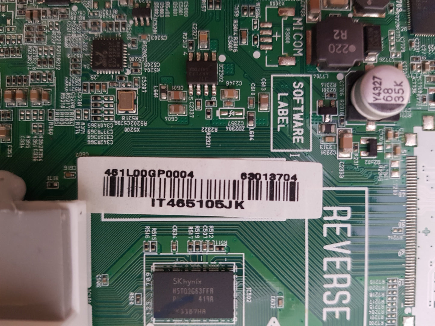 LG 55LB6500 MAIN BOARD EAX65363904 1.1 6313704