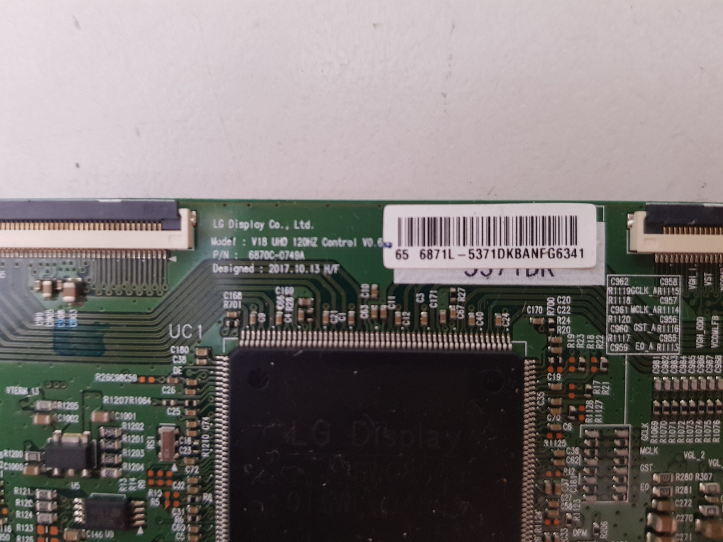 SONY KD- 65X8500G T-CON BOARD 6871L-5371D 6870C-0749A