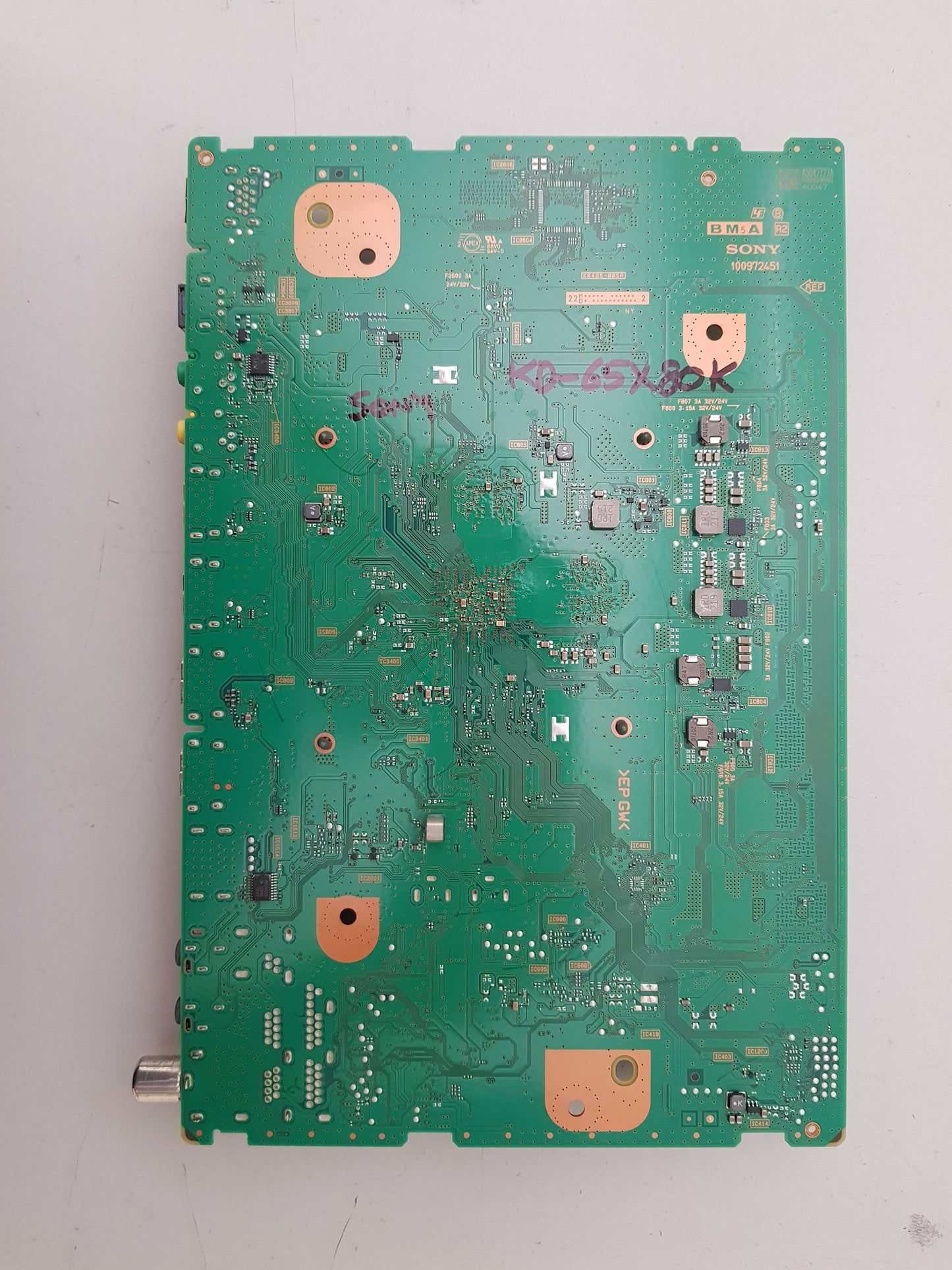 SONY KD- 65X80K MAIN BOARD BM5A 100972451 A5042727A
