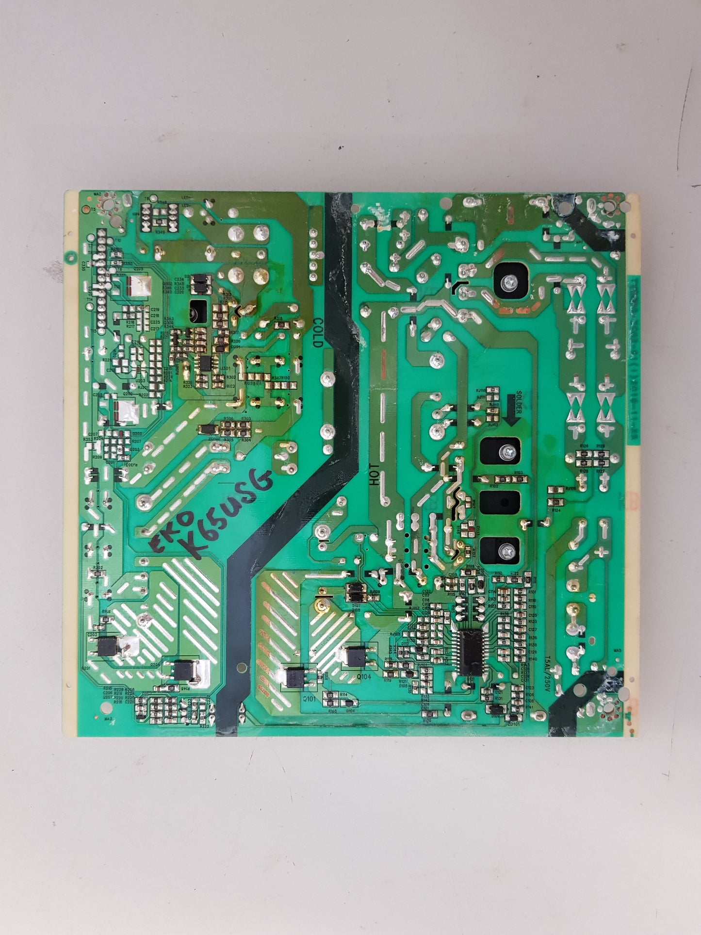 EKO K65USG POWER SUPPLY BOARD E021M455-A2 TV6505-ZC02-01 M08/2010066715