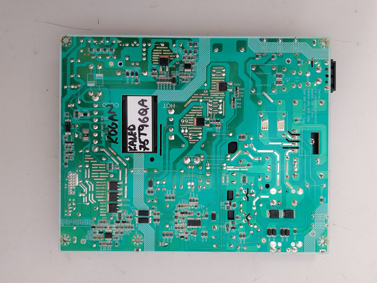KOGAN KALED75T96QA POWER SUPPLY BOARD HKL-750207/E3 75020701-ER