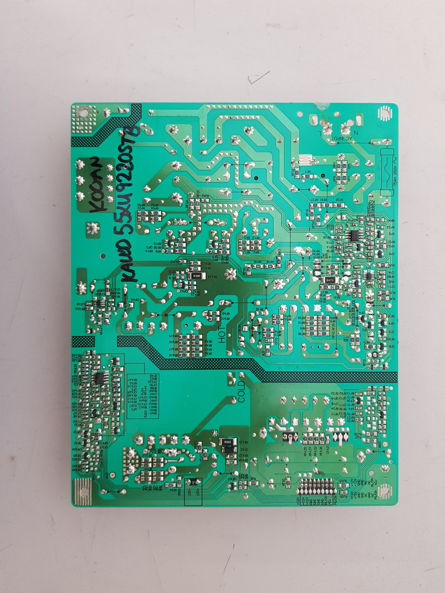 KOGAN KALED55XU9220STB POWER SUPPLY BOARD CH1160D-1MF 600UAE