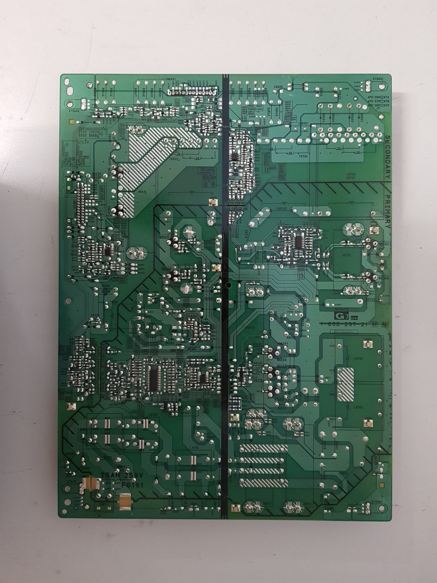 SONY KD- 55X8500B POWER SUPPLY BOARD G7 147457711 APS-369 1-893-297-21