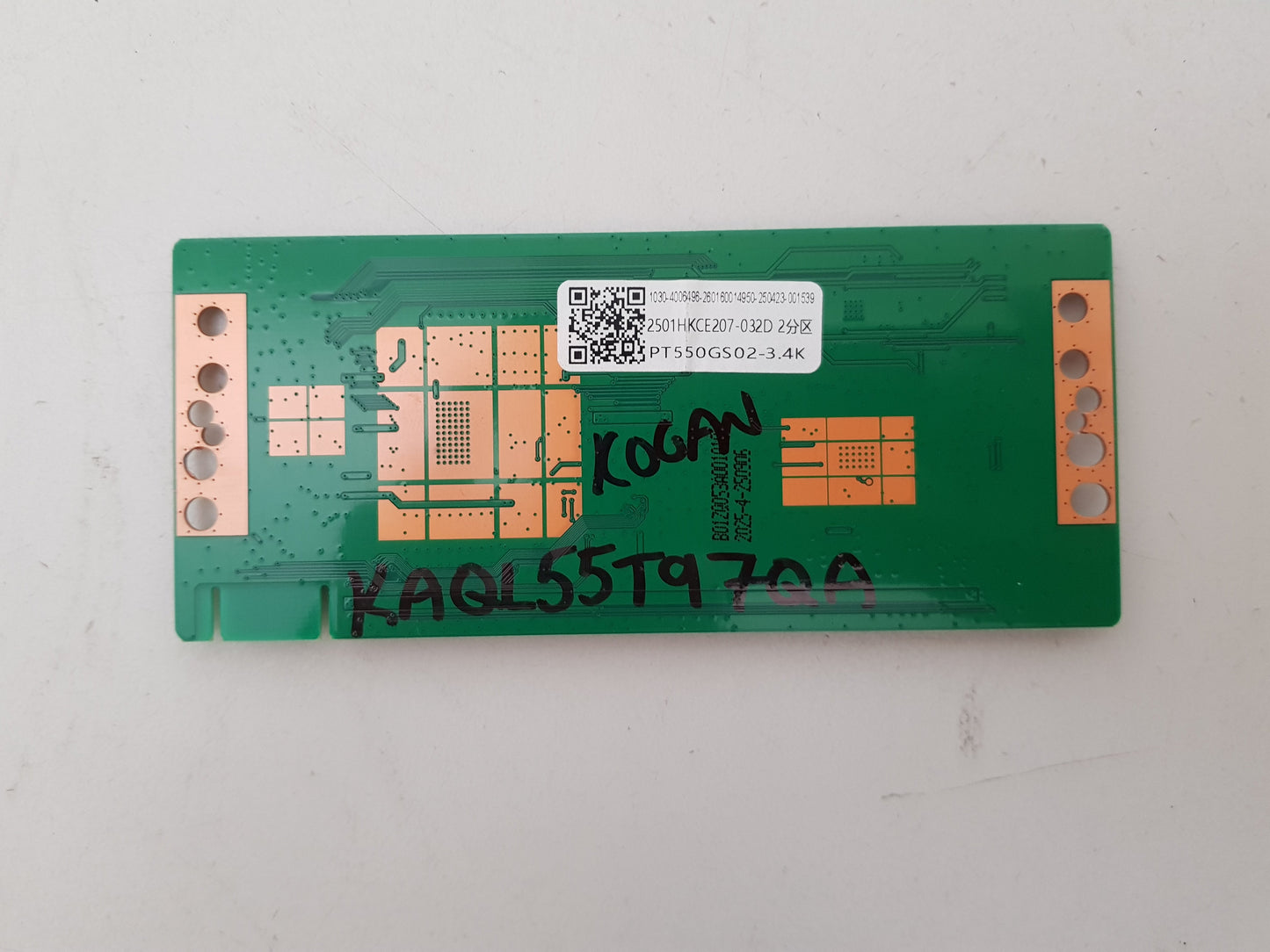 KOGAN KAQL55T97QA T-CON BOARD CTX93511S2E