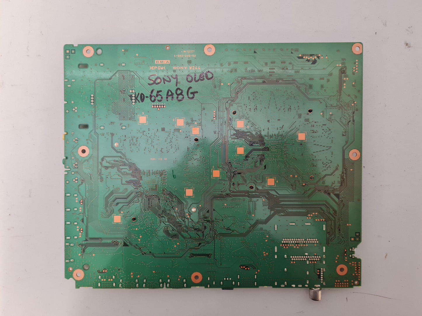 SONY KD- 65A8G MAIN BOARD BM2A A2229184A 1-983-249-52