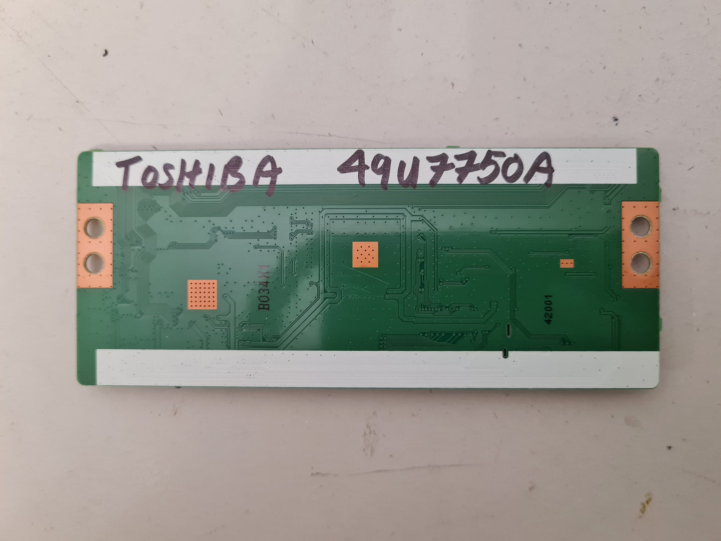 TOSHIBA 49U7750A T-CON BOARD 6871L-4328C 6870C-0584A