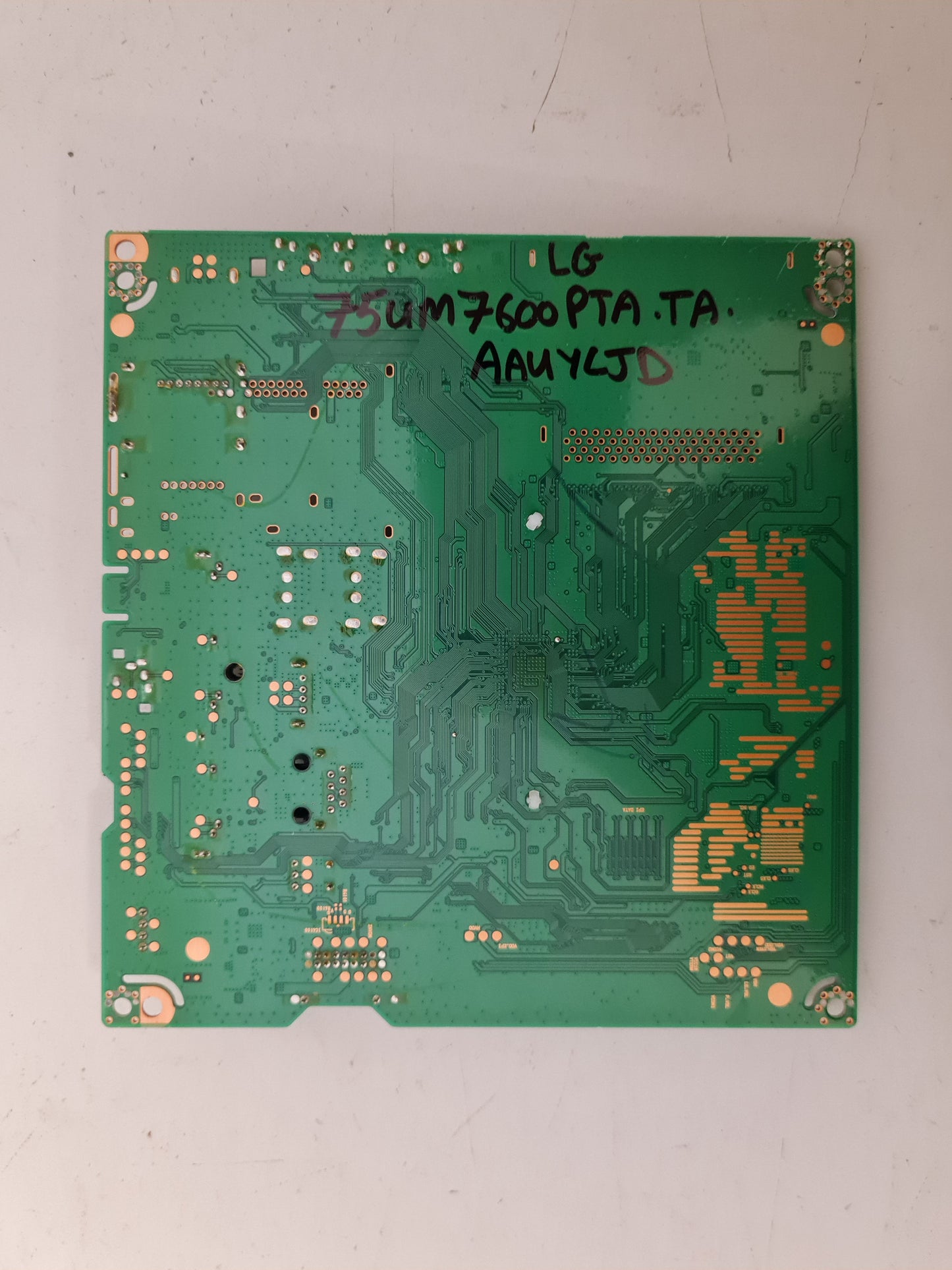 LG 75UM7600 PTA.TA.AAUYLD MAIN BOARD EBR88450901 66108002 EAX68253604 1.0