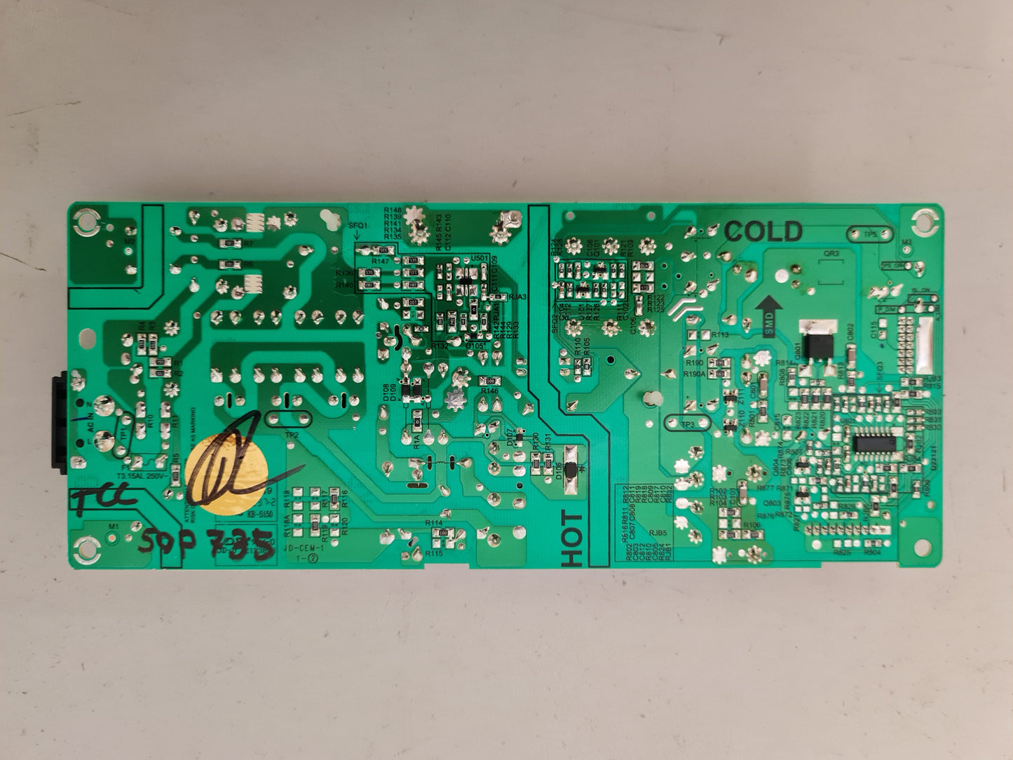 TCL 50P735 POWER SUPPLY BOARD PW.A100W2.771