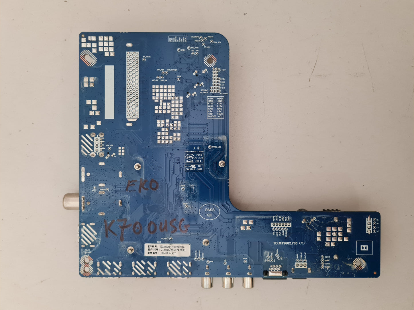 EKO K70OUSG MAIN BOARD EL.MT9602Pro-E
