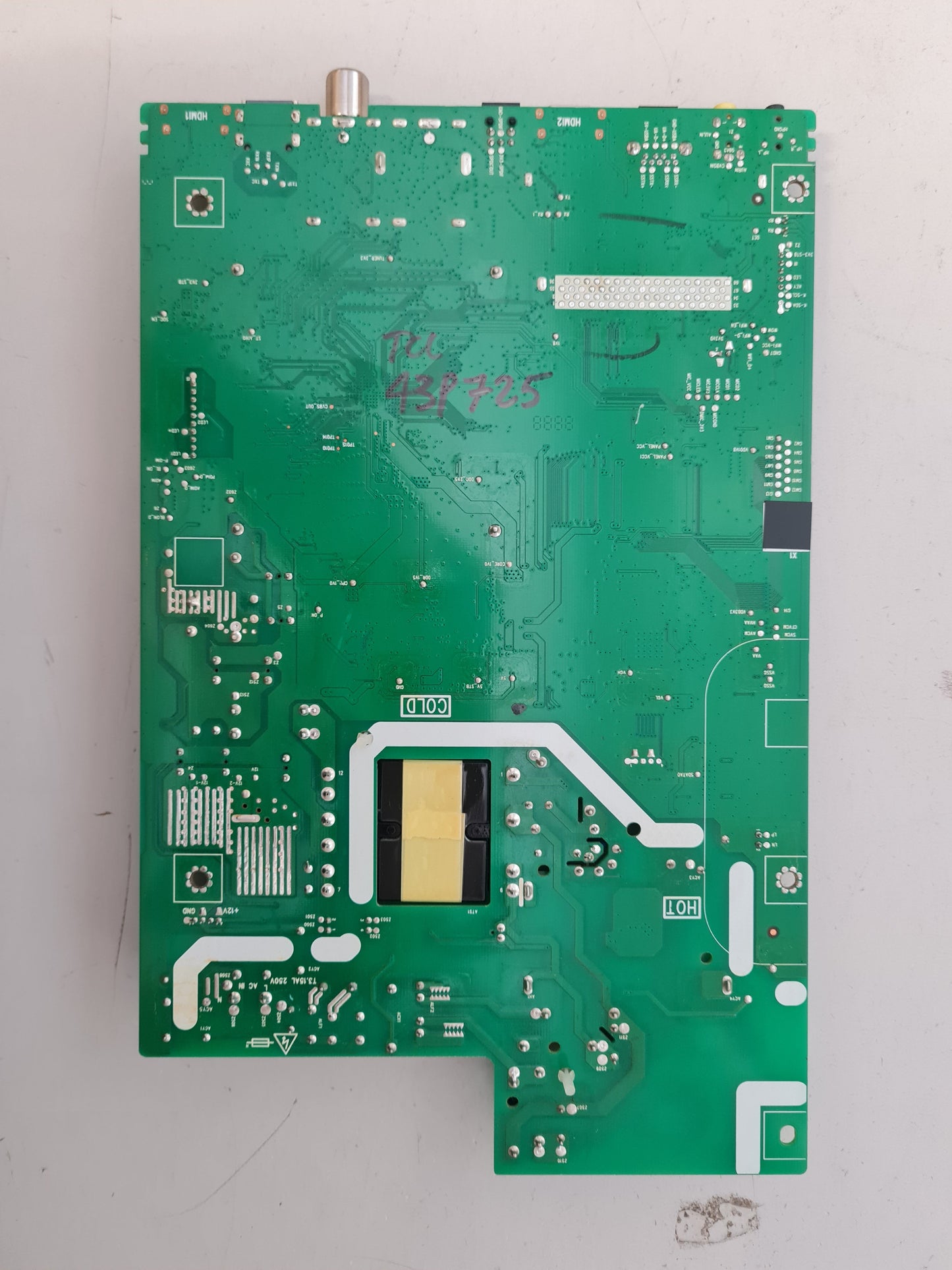 TCL 43P725 MAIN BOARD 40-R51MK2-MPC2HG 11602-500113 RT2851M V8-R51MT02-LF