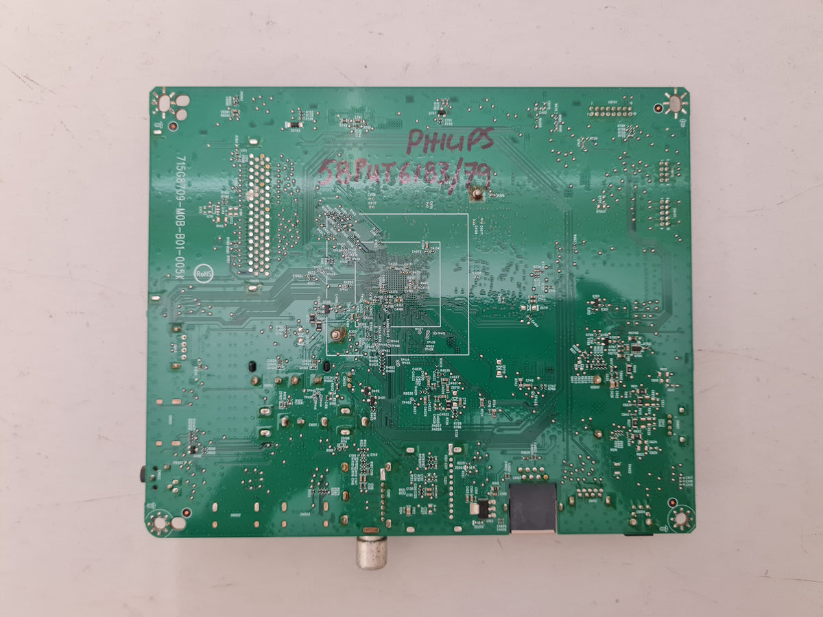 PHILIPS 58PUT6183/79 MAIN BOARD 715G8709-M0B-B01-005K XICB02L018010X