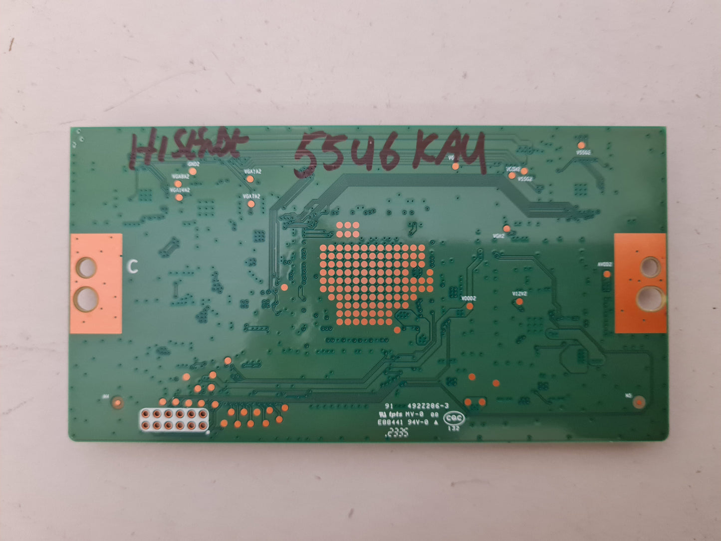 HISENSE 55U6KAU T-CON BOARD RSAG7.820.13016 332835